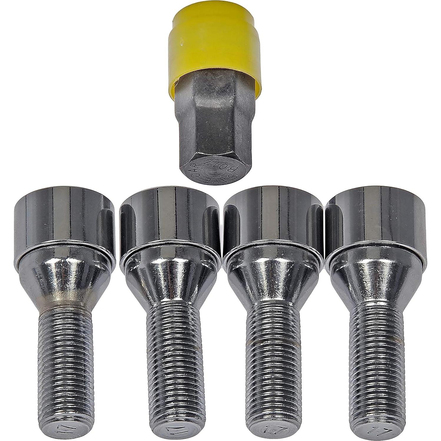 Juego de Bloqueo de Rueda Dorman 712-391 M12-1.50 6 Piezas