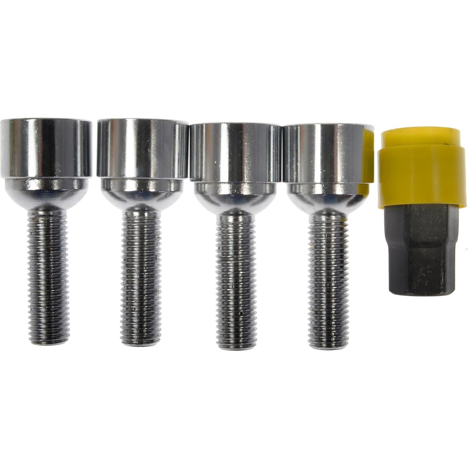 Juego de Bloqueo de Rueda Dorman 712-390 Cromo 6 Piezas