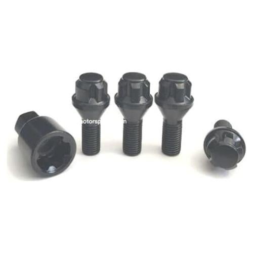 Tuercas de bloqueo de rueda NARASI 14x1.25mm 4 piezas + llave