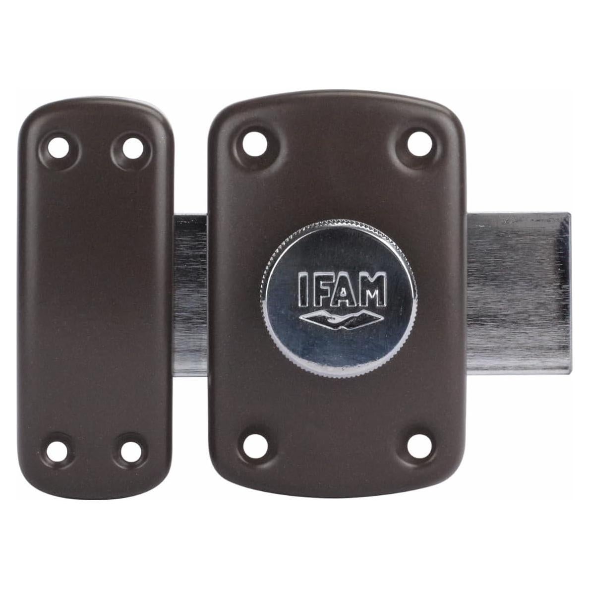 Cerrojo Antirrobo Ifam B6, Acero Niquelado, 110 mm, 3 Llaves