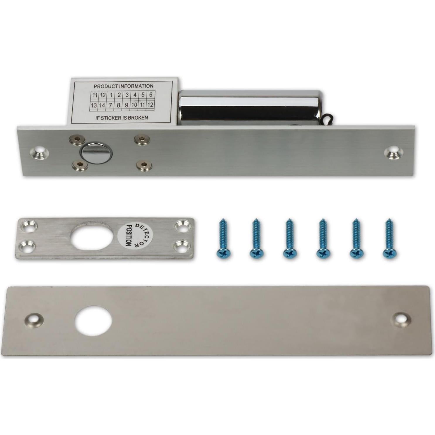 Cerradura Eléctrica ZOTER EDL-DB200 NC 12V Acero Inoxidable