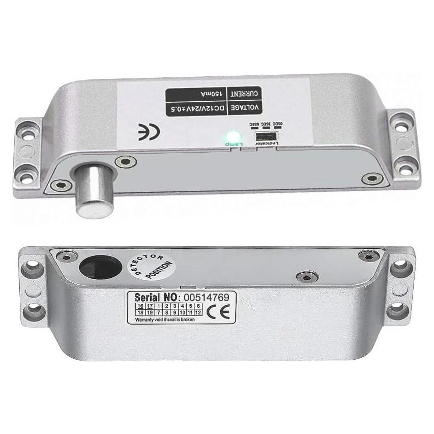 Cerradura Eléctrica AMOCAM 12V NC para Puertas de Madera y Metal