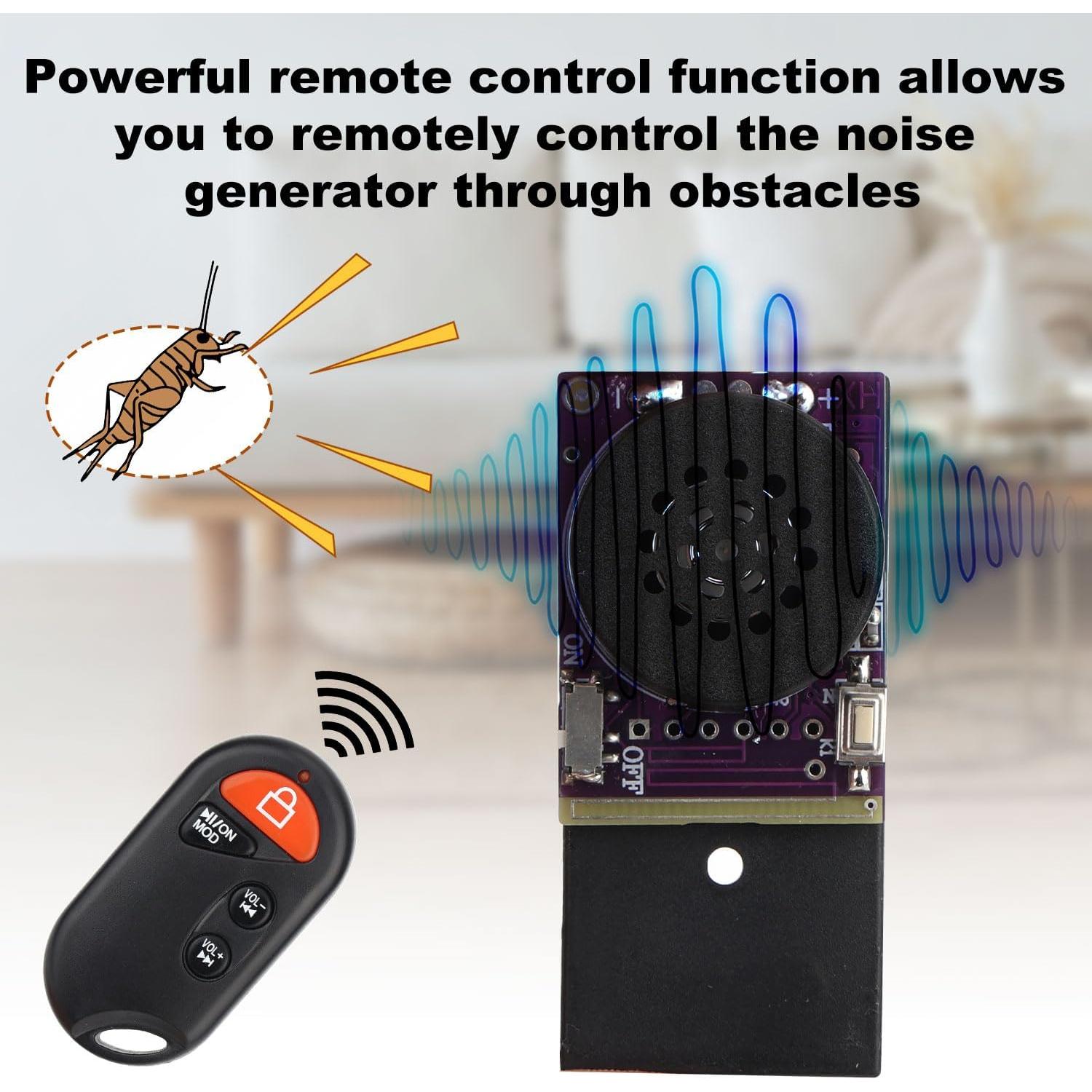 Hacedor de Ruido de Grillo BTFO con Control Remoto 16 Sonidos