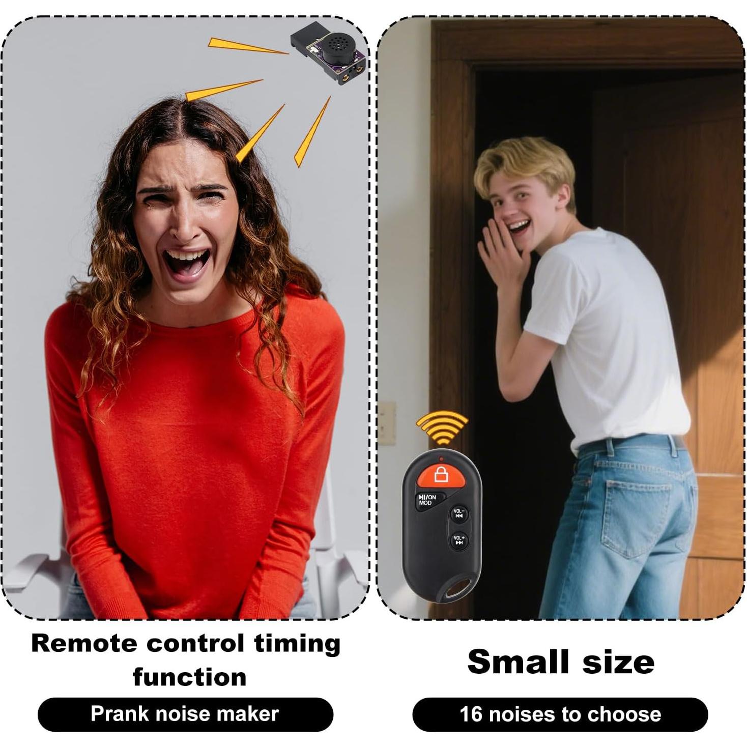 Hacedor de Ruido de Grillo BTFO con Control Remoto 16 Sonidos