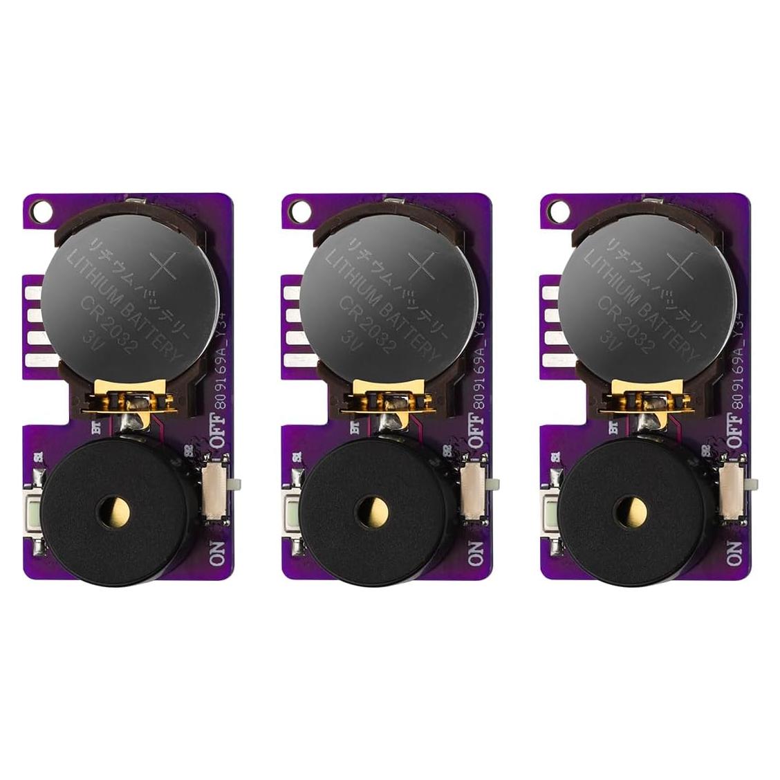 Dispositivo de Broma BOXOB 3 Piezas Sonido Grillos Morado