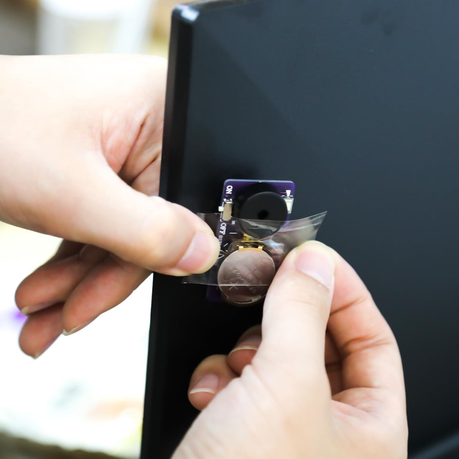 Dispositivo de Broma BOXOB 3 Piezas Sonido Grillos Morado