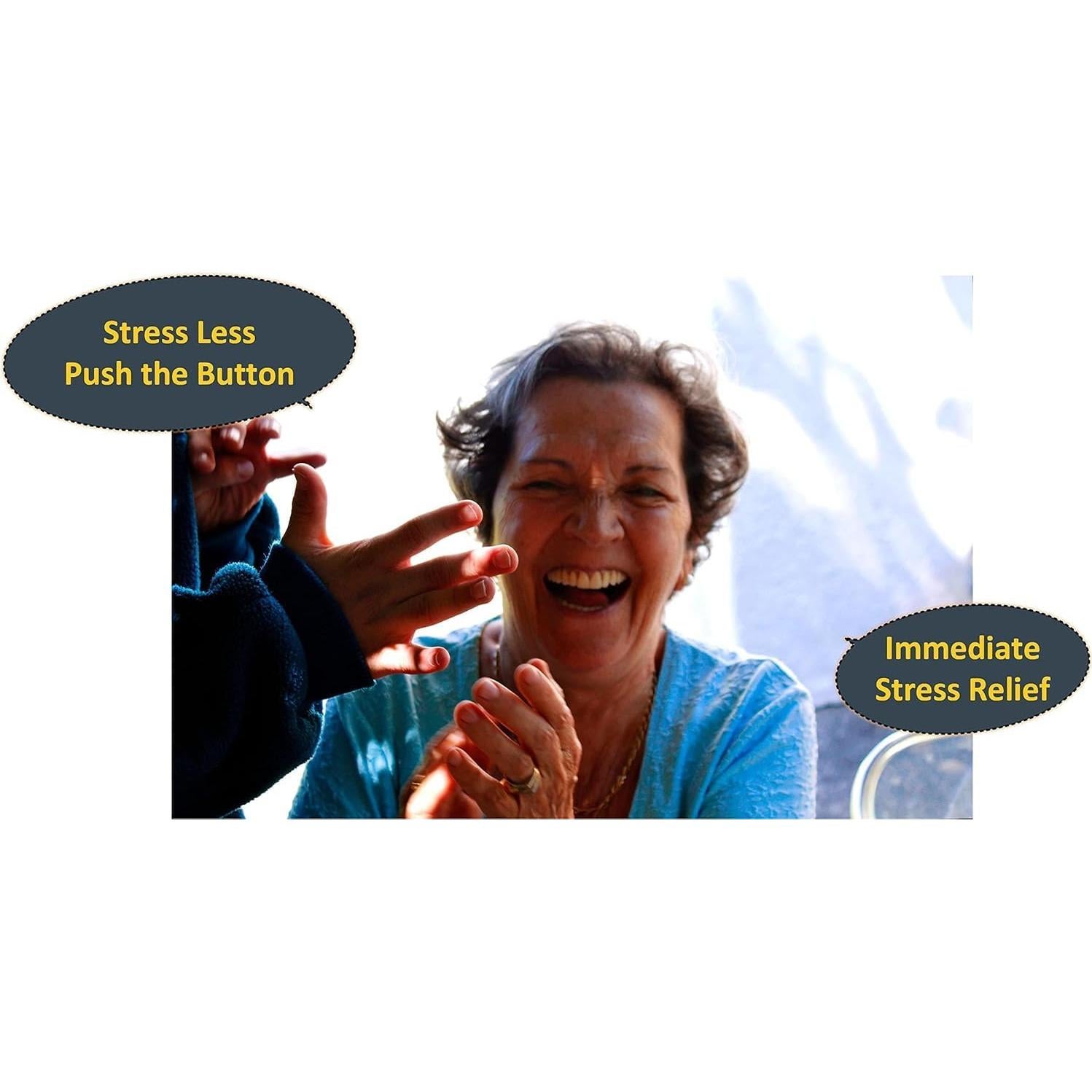 Botón de Risas memo24 - 12 Risas Hilarantes para Alivio del Estrés