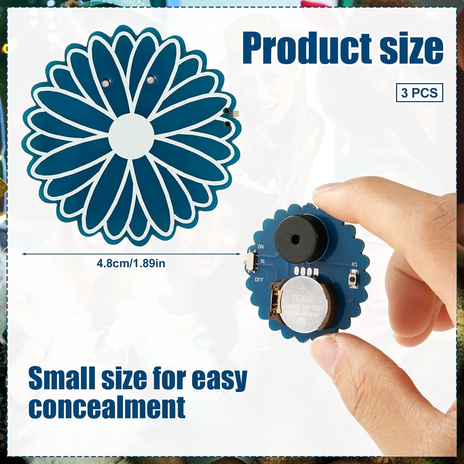 Dispositivo de Broma de Ruido Oculto BTFO - 3 Piezas, 16 Sonidos