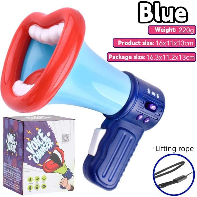 Juguete de bocina cambiador de voz HEEPDD con 3 efectos