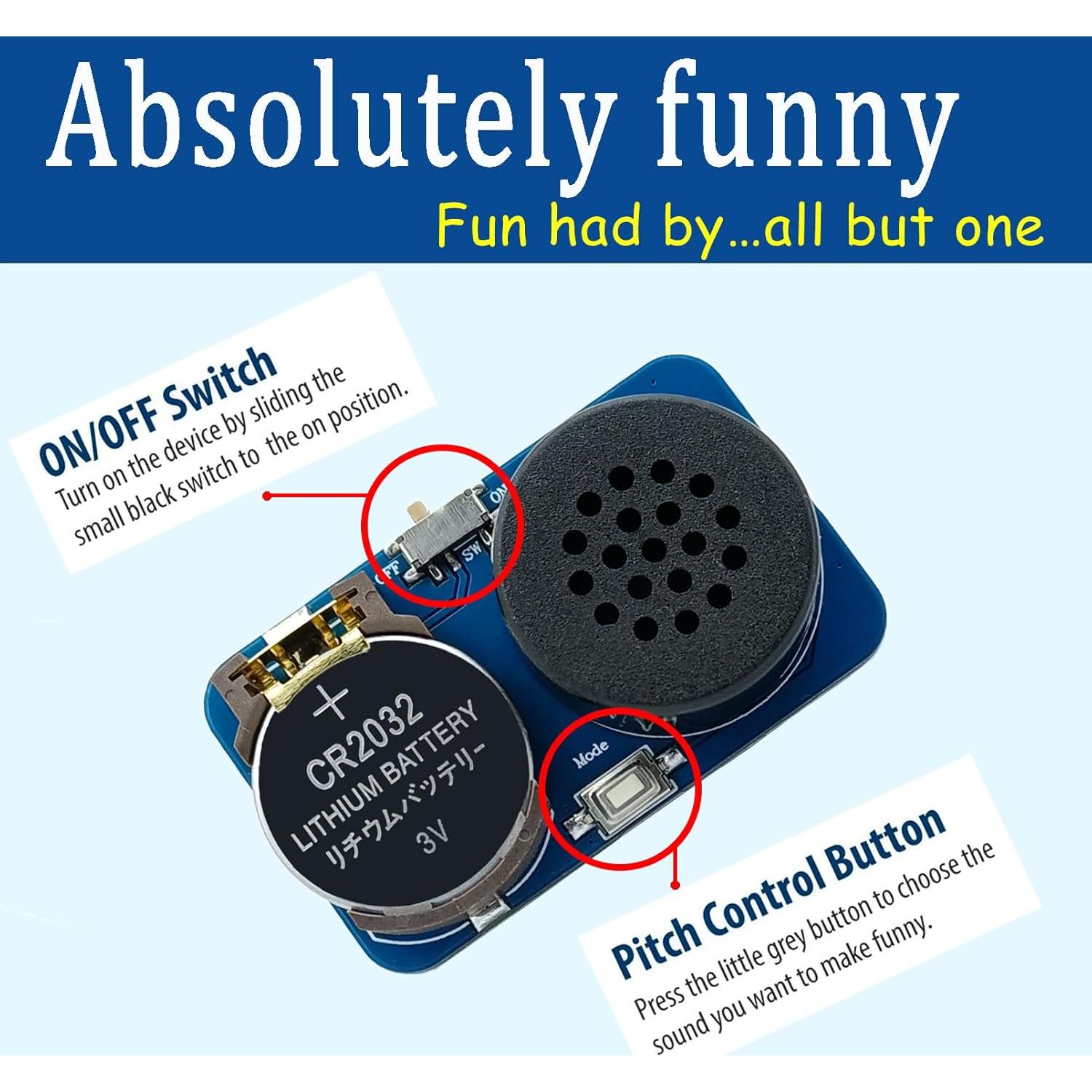 Broma Hacedor de Ruido de Grillo 3 PCS - Sonidos Realistas