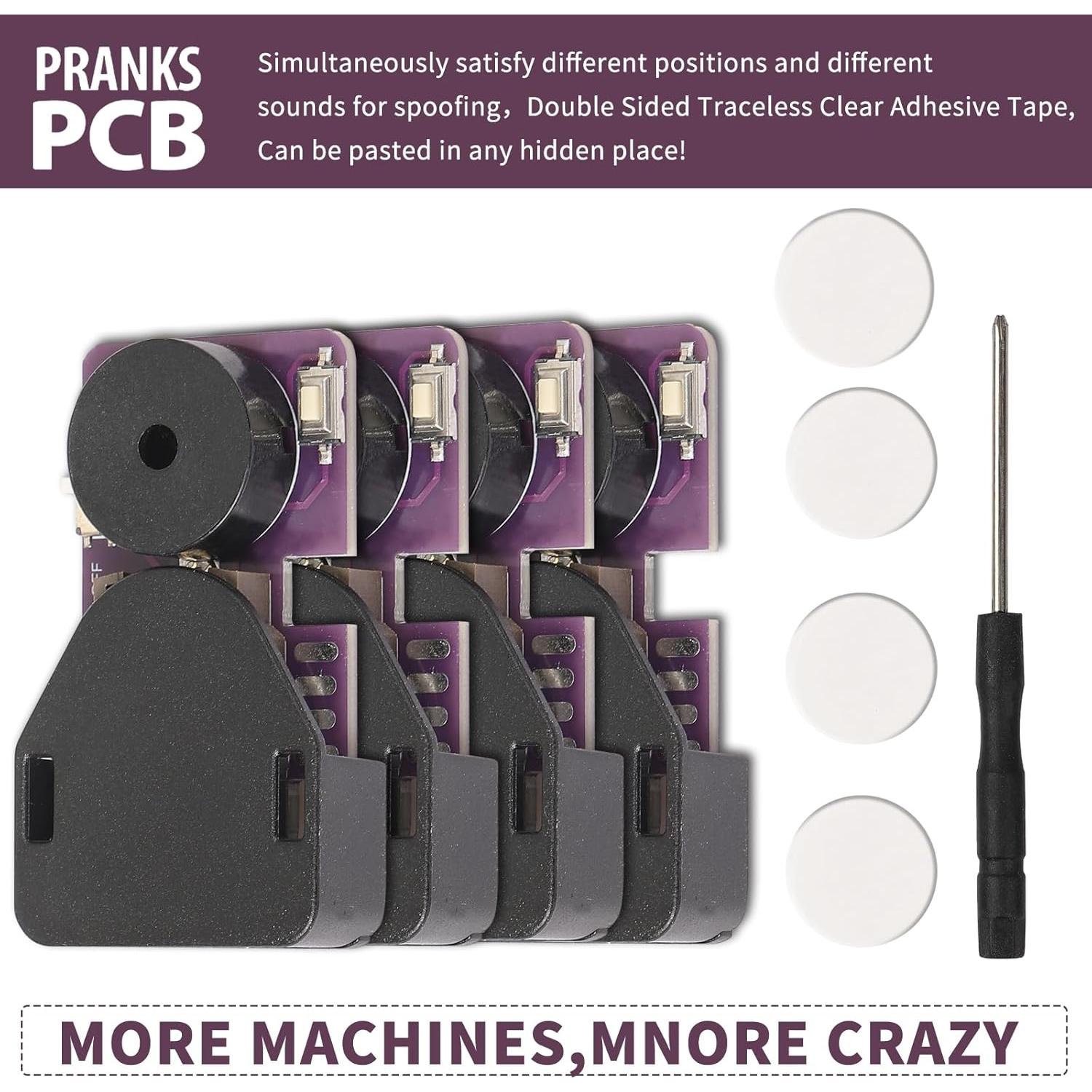 Hacedor de Ruido de Grillo MUUPEG - 4 Pcs, 16 Sonidos, Compacto