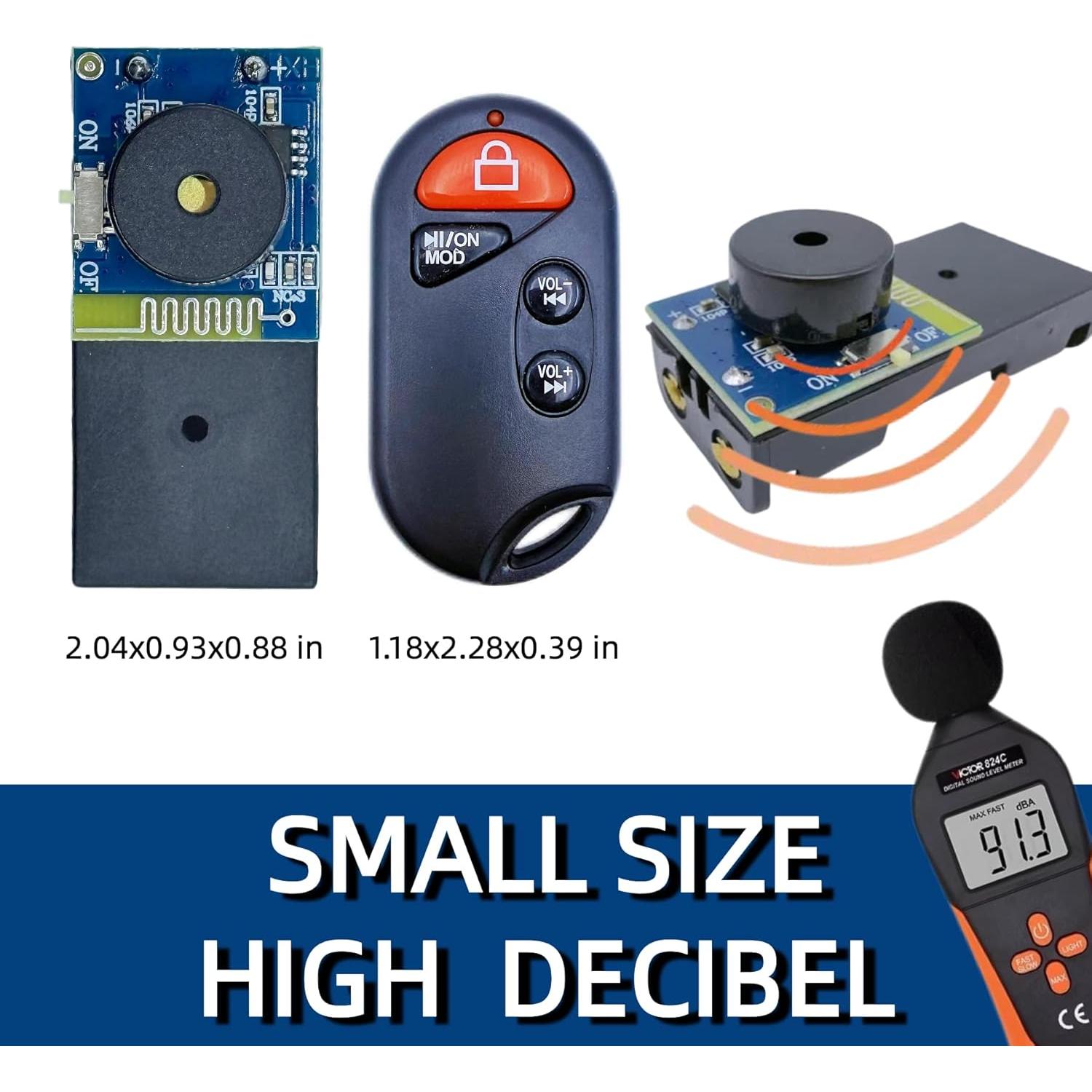 Generador de Ruido de Broma Control Remoto HongTuo - 7 Sonidos