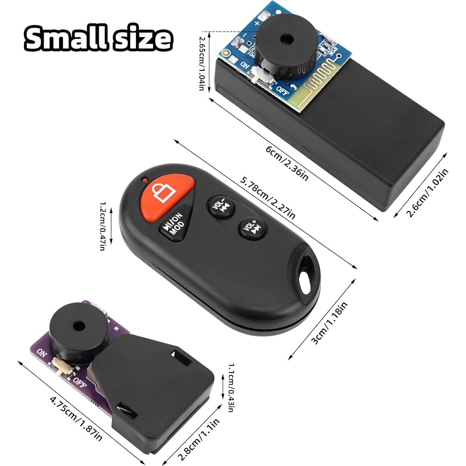 Hacedores de Ruido de Grillo BTFO - 3 Piezas con Remoto