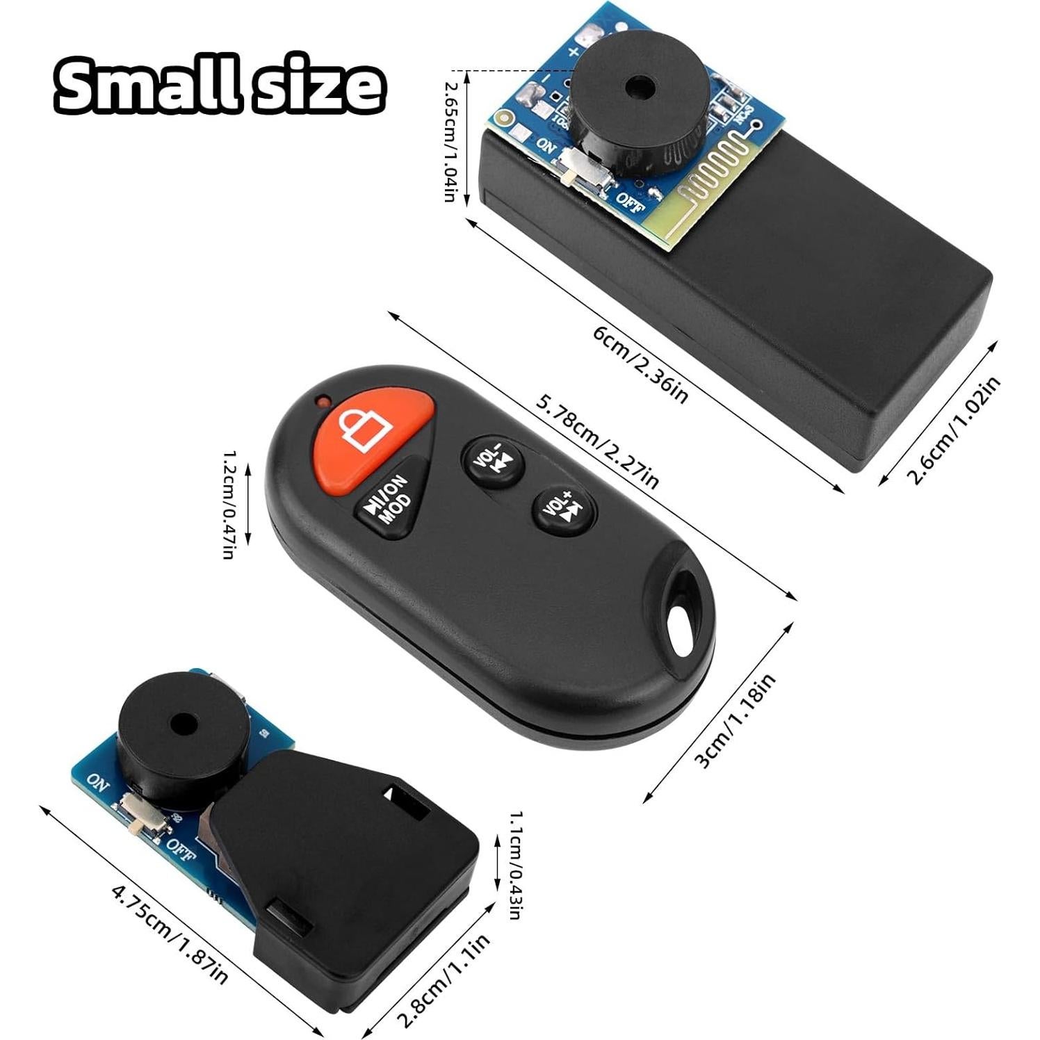 Hacedores de Ruido de Grillo BTFO - 3 Piezas con Remoto