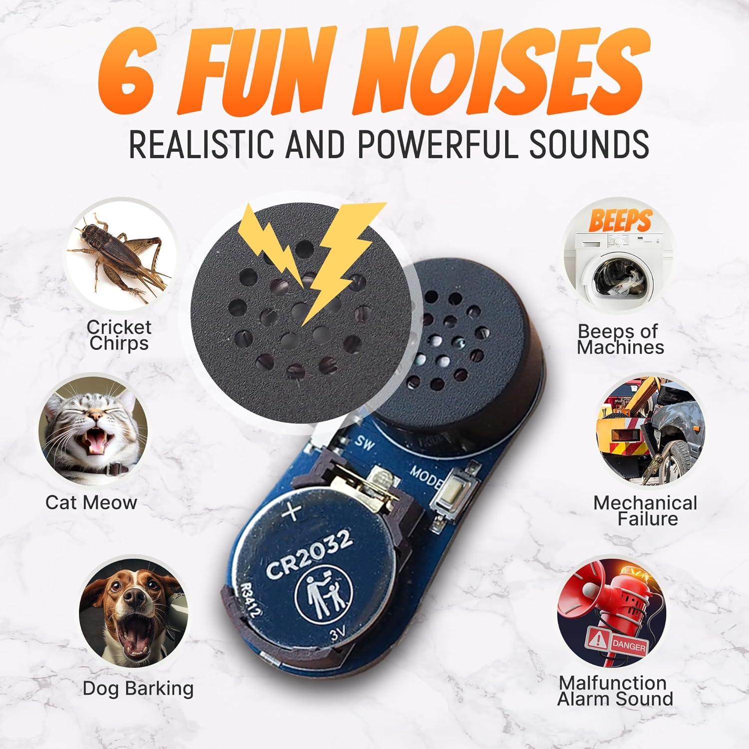 Bromista de Ruido VIGURTIME 3 PCS Sonidos de Animales y Ruidos