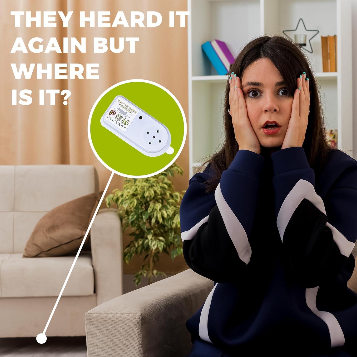 Dispositivo de broma Frickin' Cricket FUN delivery - Sonido oculto