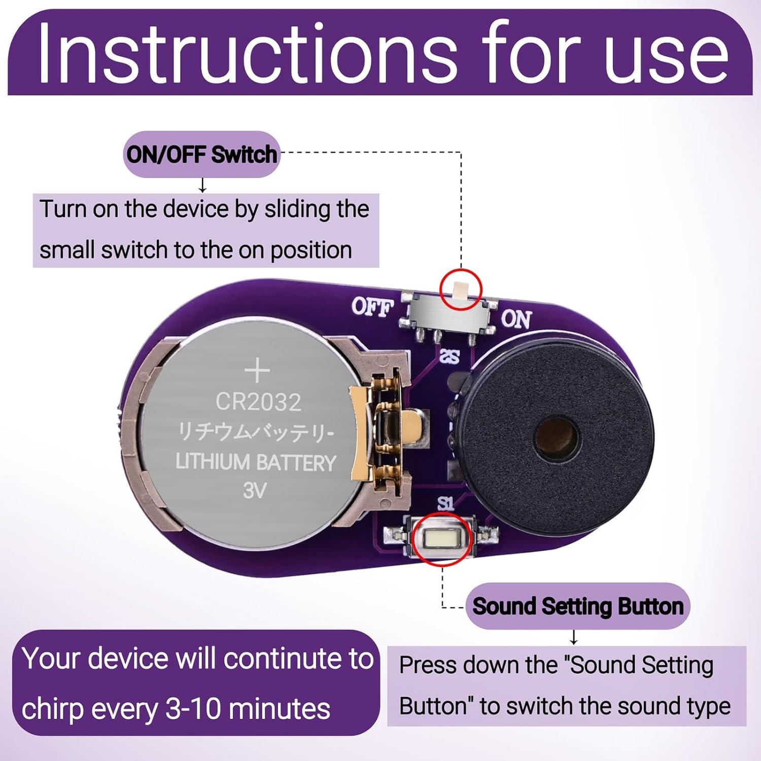 Hacedor de Ruido de Grillo COLEGRY CNM-16S 16 Sonidos
