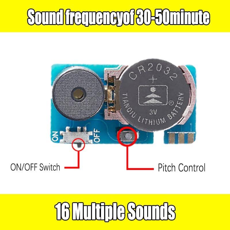 Kit de Broma de Ruido de Grillo Yovecc - 6 Pcs, Larga Duración