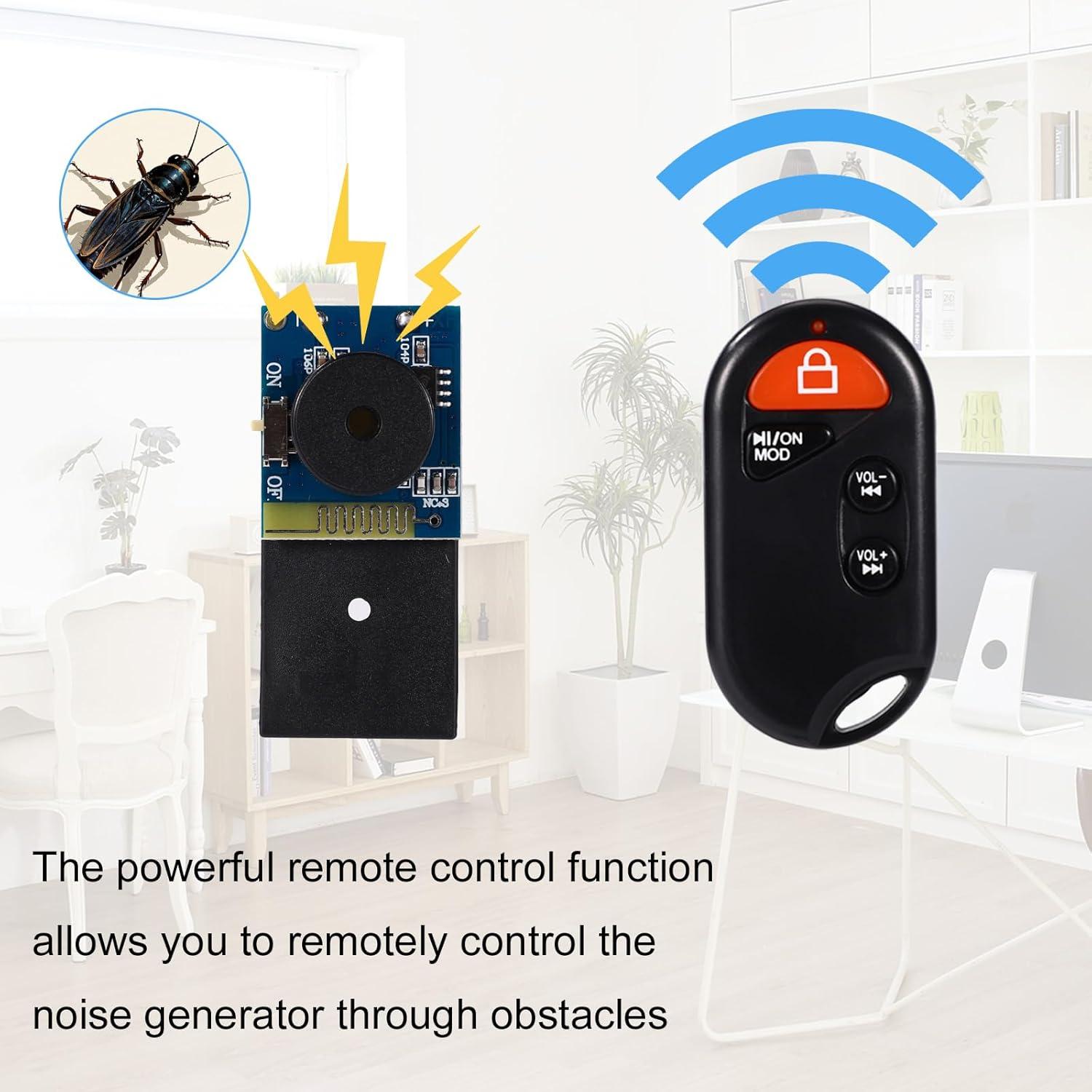 Creador de Sonido de Grillo BTFO con Control Remoto - 2 Piezas