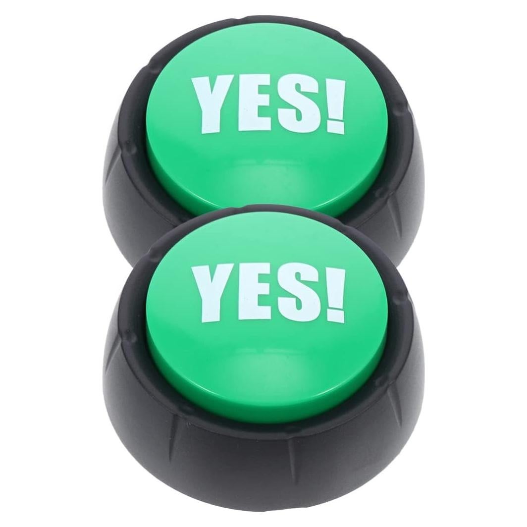 Botón de Sonido NUOBESTY - Juguete de Broma Verde 2 Pcs