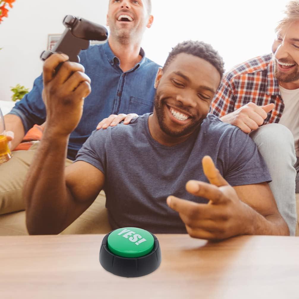 Botón de Sonido NUOBESTY - Juguete de Broma Verde 2 Pcs