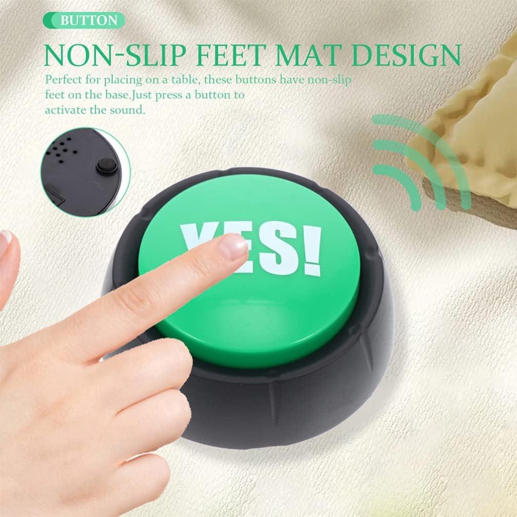 Botón de Sonido NUOBESTY - Juguete de Broma Verde 2 Pcs