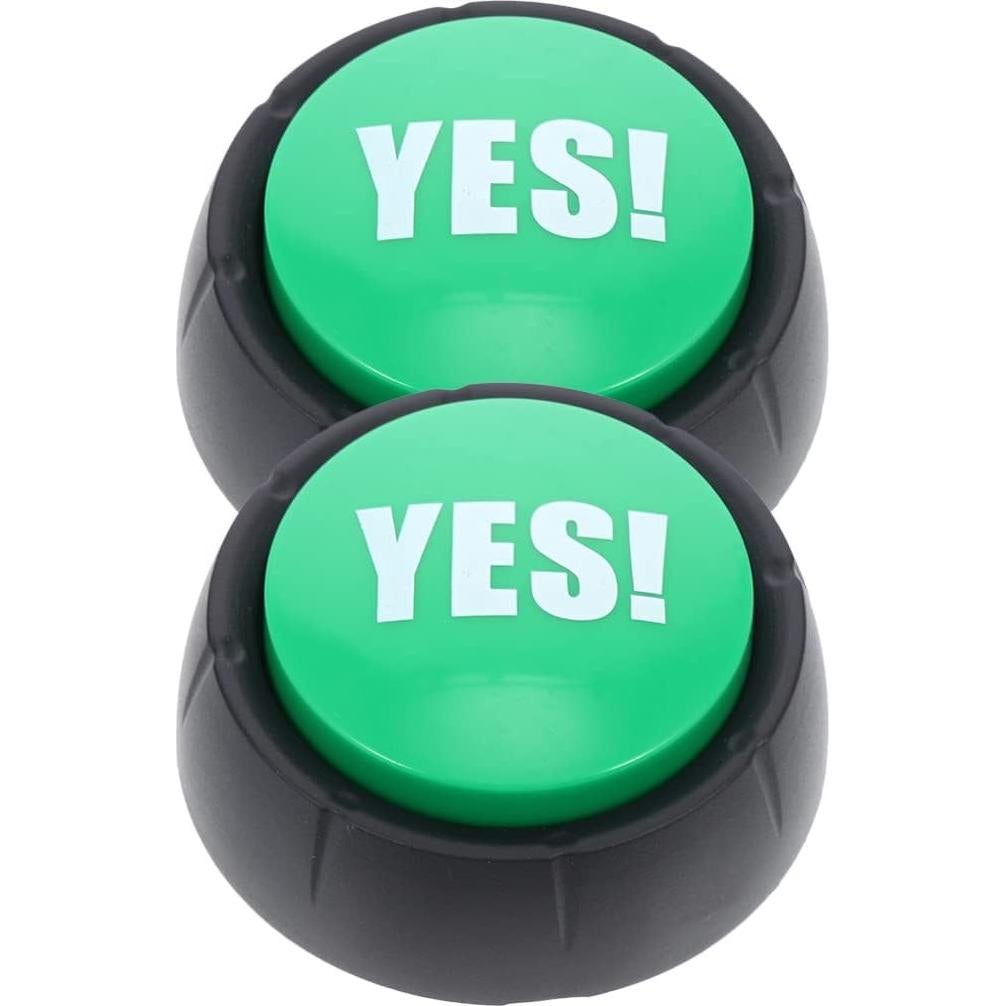 Botón de Sonido NUOBESTY - Juguete de Broma Verde 2 Pcs