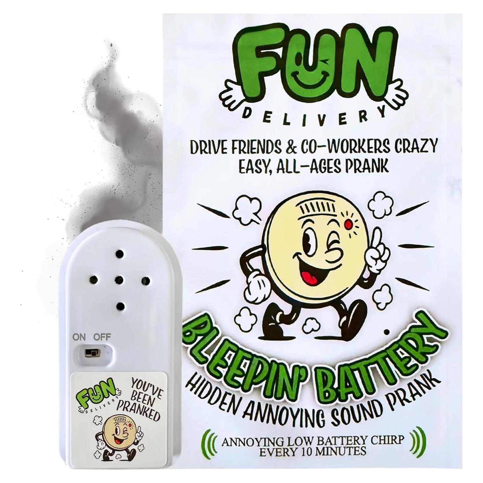 Dispositivo de Sonido de Alarma de Humo FUN delivery FUNBBA