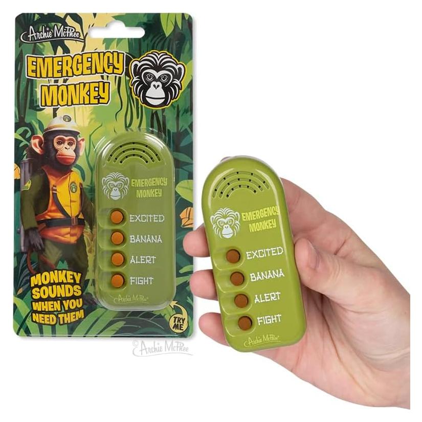 Hacedor de Sonido de Mono de Emergencia Archie McPhee