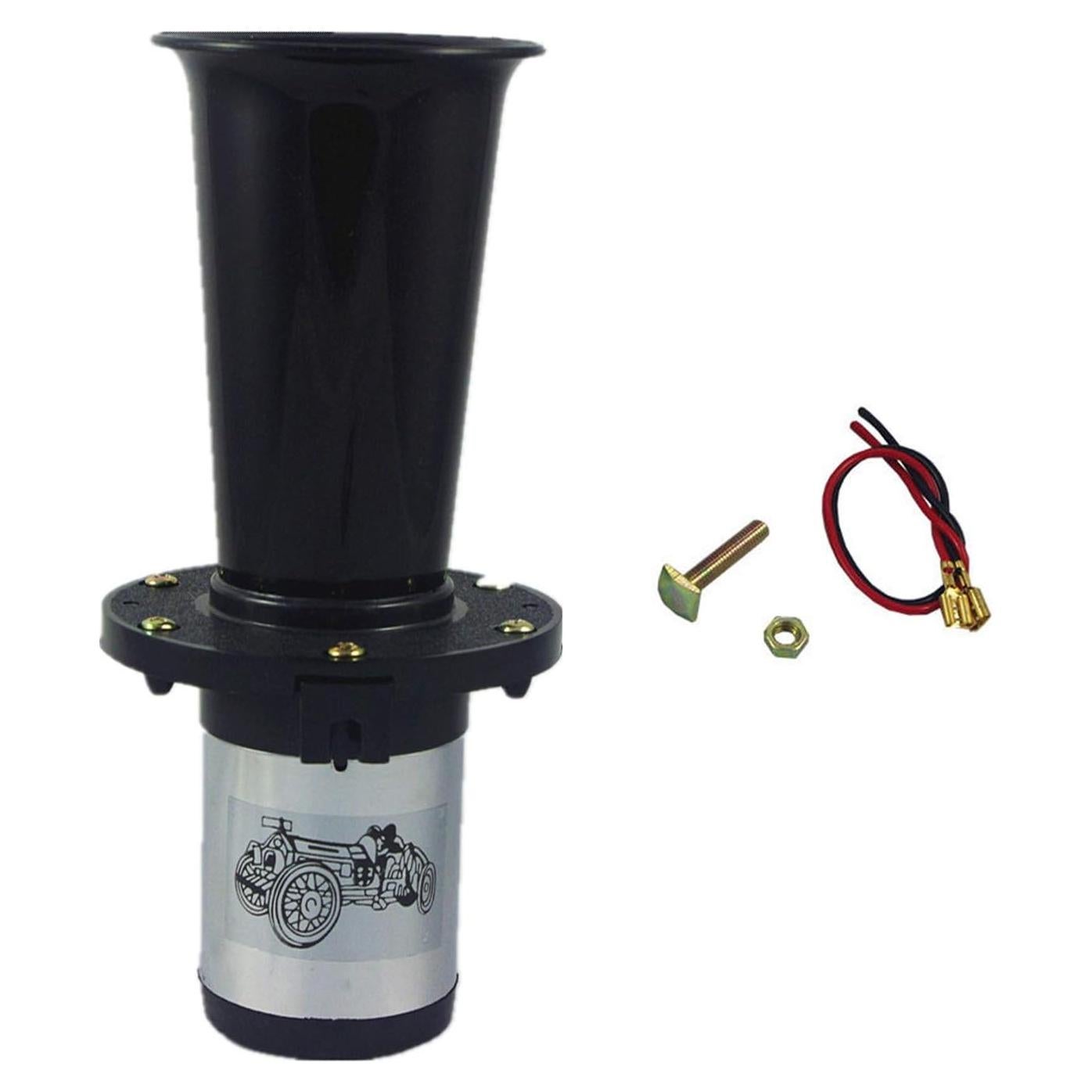 Claxon Antiguo AHOOGA JDMSPEED 12V 110DB Estilo Vintage