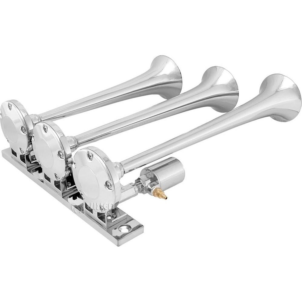 Kit de Bocinas de Tren Vixen Horns 3 Trompetas 150 PSI