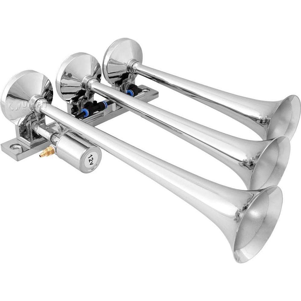 Kit de Bocinas de Tren Vixen Horns 3 Trompetas 150 PSI