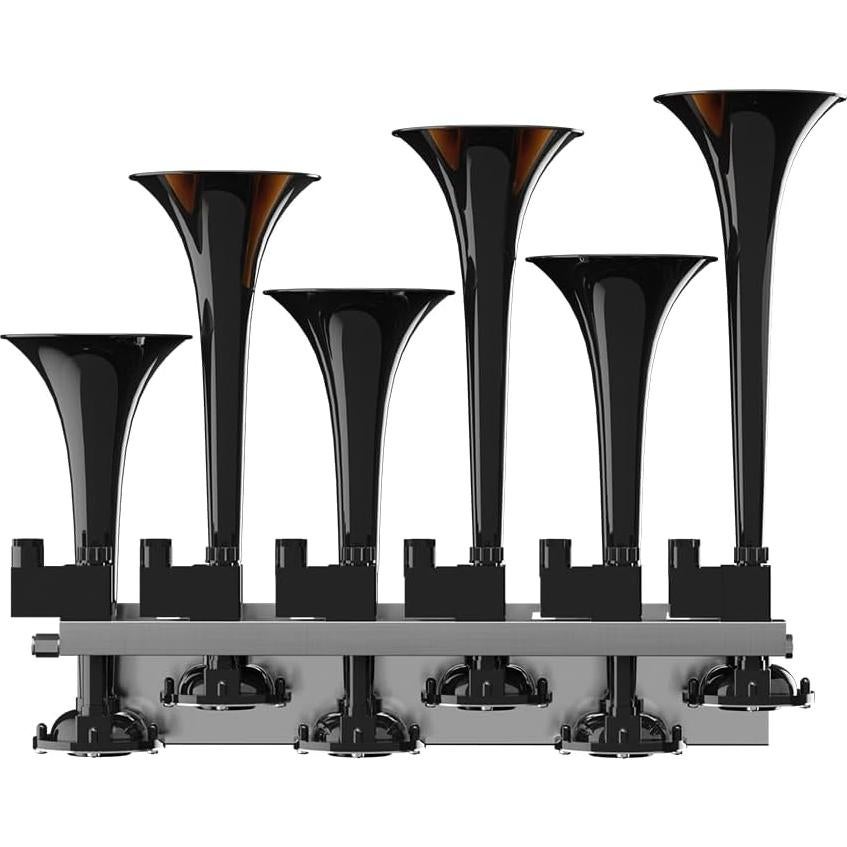 Claxon Musical BASURI Baby Shark 2.0 130 dB 12/24V 6 Tubos