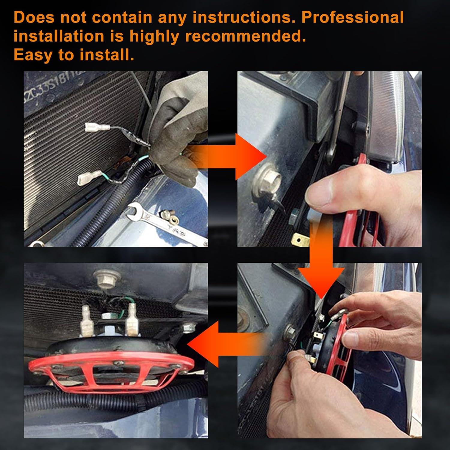 Kit de bocinas de coche Gasedin Super Tone 12V 30W 118dB