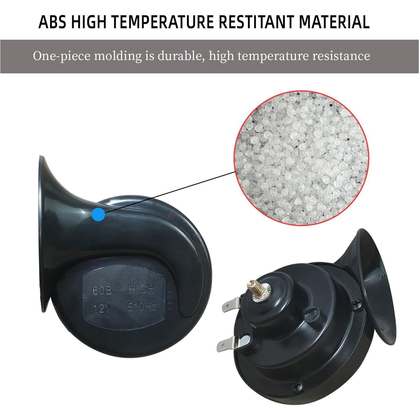 Claxon de Tren ZJLWYZQQ 300DB Doble 12V Impermeable