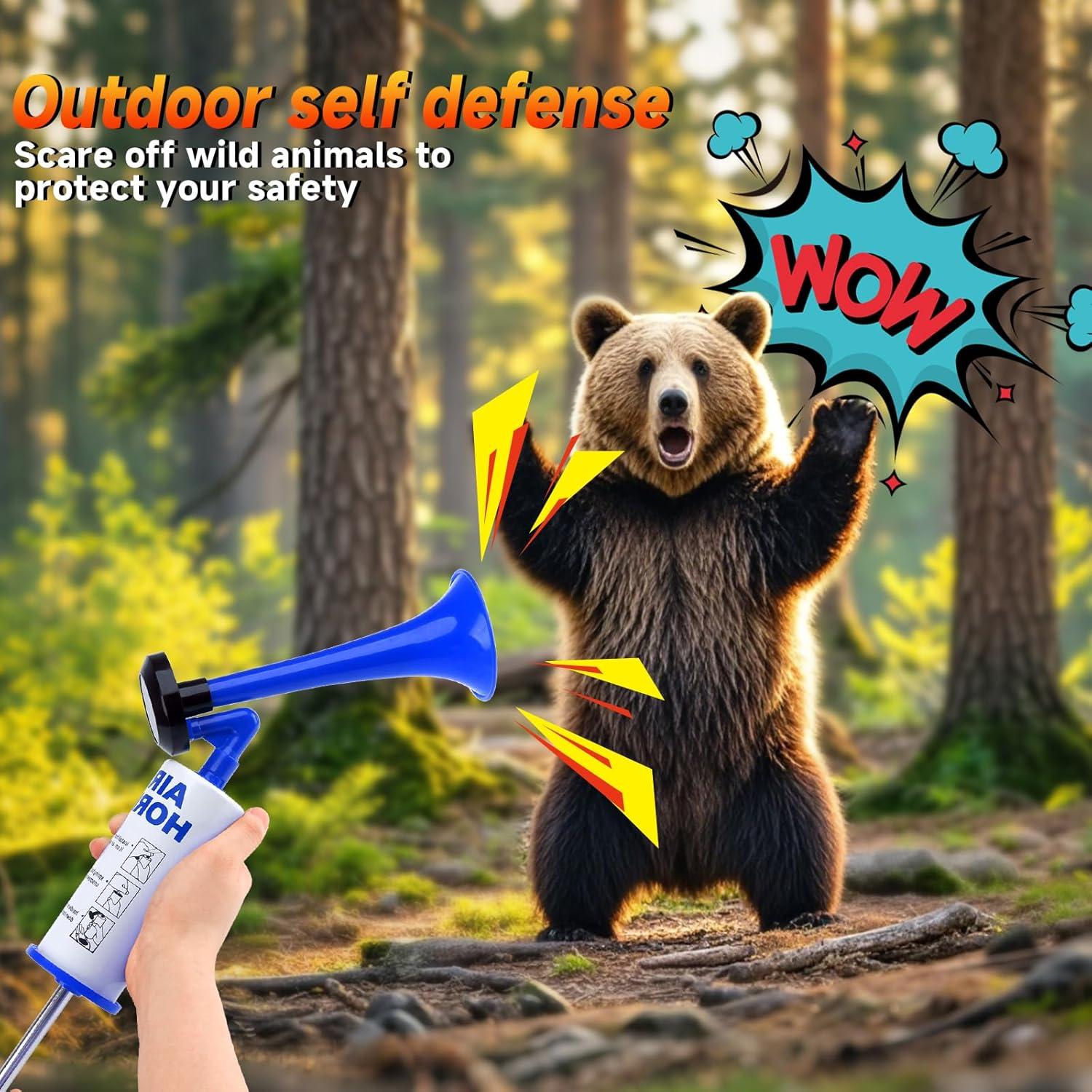 Bocina de Aire Portátil BANHAO BHSD011, 357g, 78dB, Azul