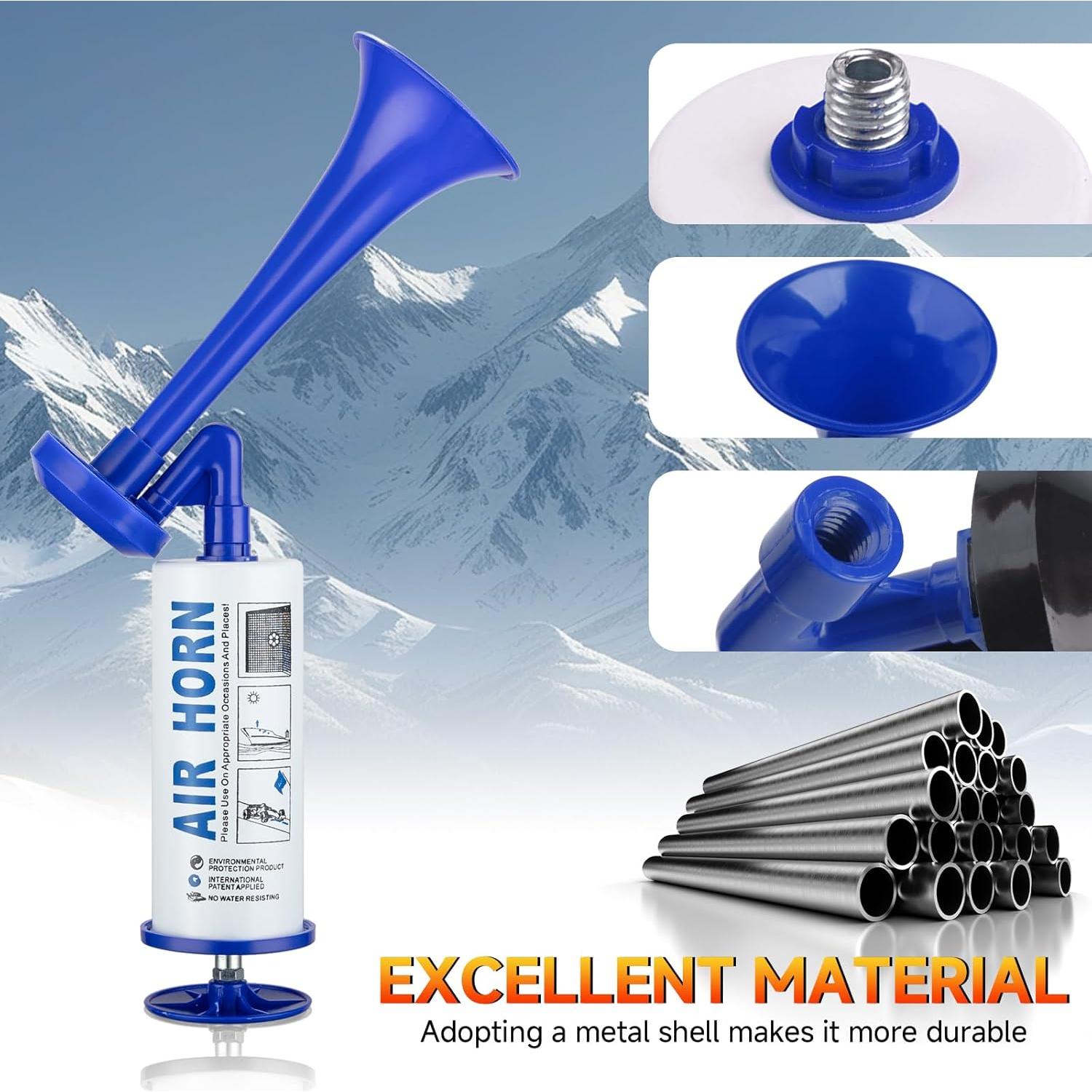 Bocina de Aire Portátil BANHAO BHSD011, 357g, 78dB, Azul