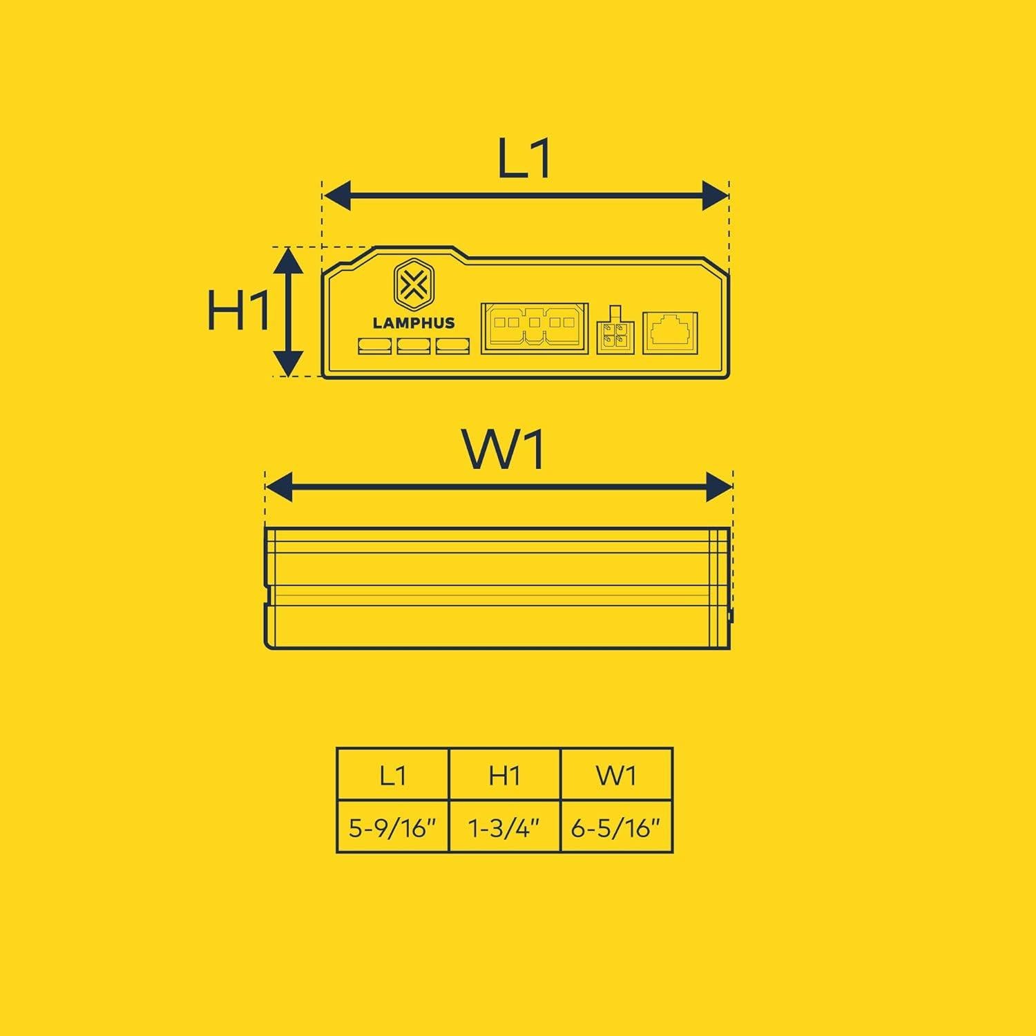 Amplificador de Sirena ThunderWave 150W con Control Remoto