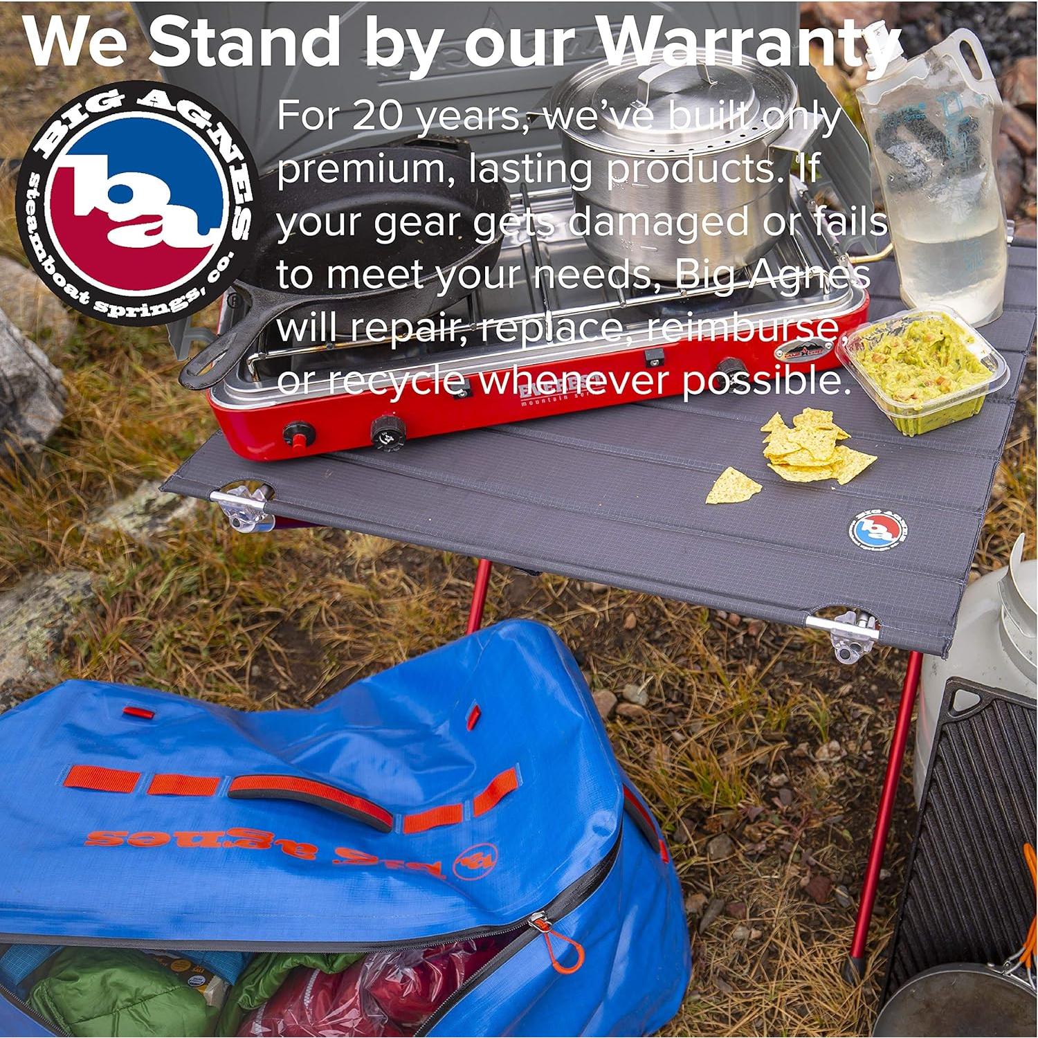 Mesa Big Agnes Woodchuck y Soul Kitchen - Camping 1,36 kg