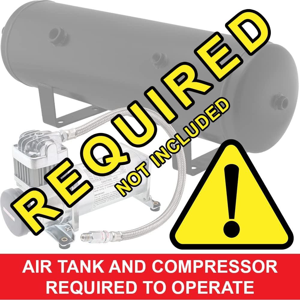 Claxon de Tren Vixen Horns VXH4114 4 Trompetas 144 dB