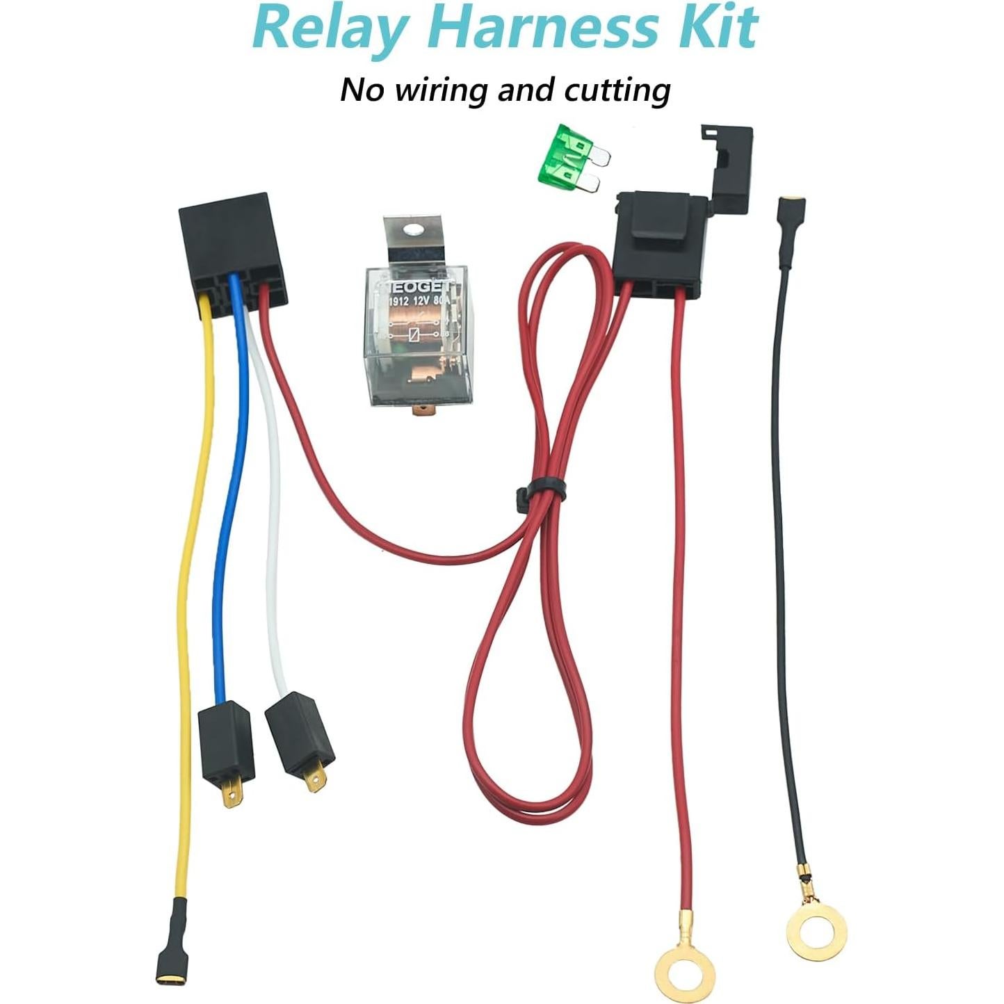 Bocina de Aire NEOGET 12V Compacta Doble Tono 128dB Azul