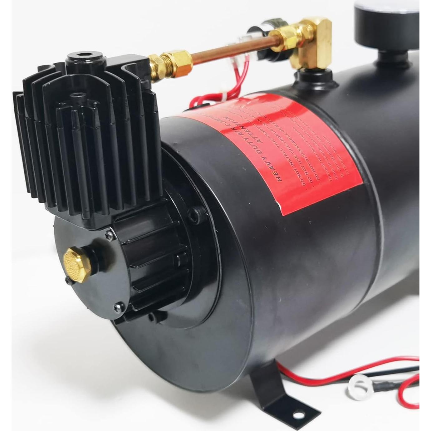 Kit de bocina de tren HONSDUKE 3L 150dB 4 trompetas 12V