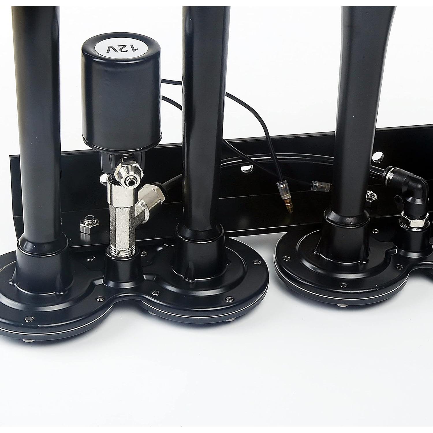 Kit de bocina de tren HONSDUKE 3L 150dB 4 trompetas 12V