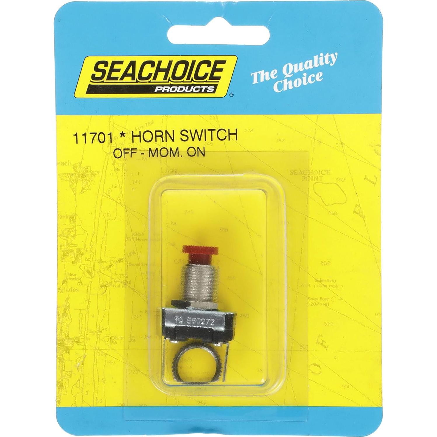 Timbre de Barco Seachoice 11701 Botón de Presión 100W