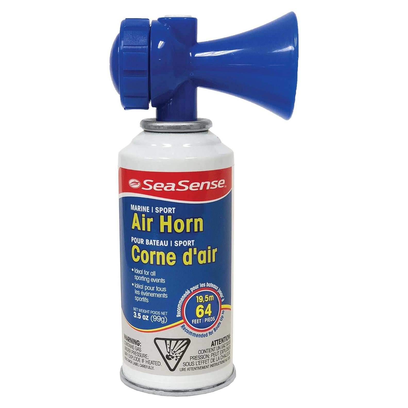 Bocina de Aire Grande SeaSense - 118 dB, 1.61 km, Seguridad