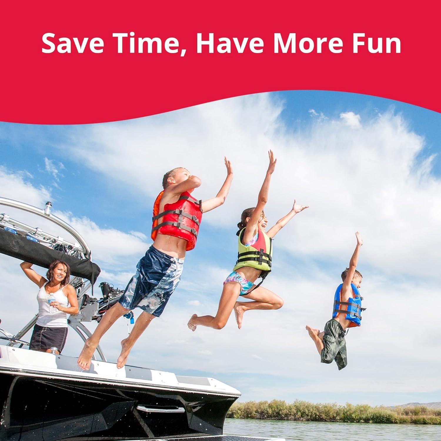 Bocina de Aire Grande SeaSense - 118 dB, 1.61 km, Seguridad