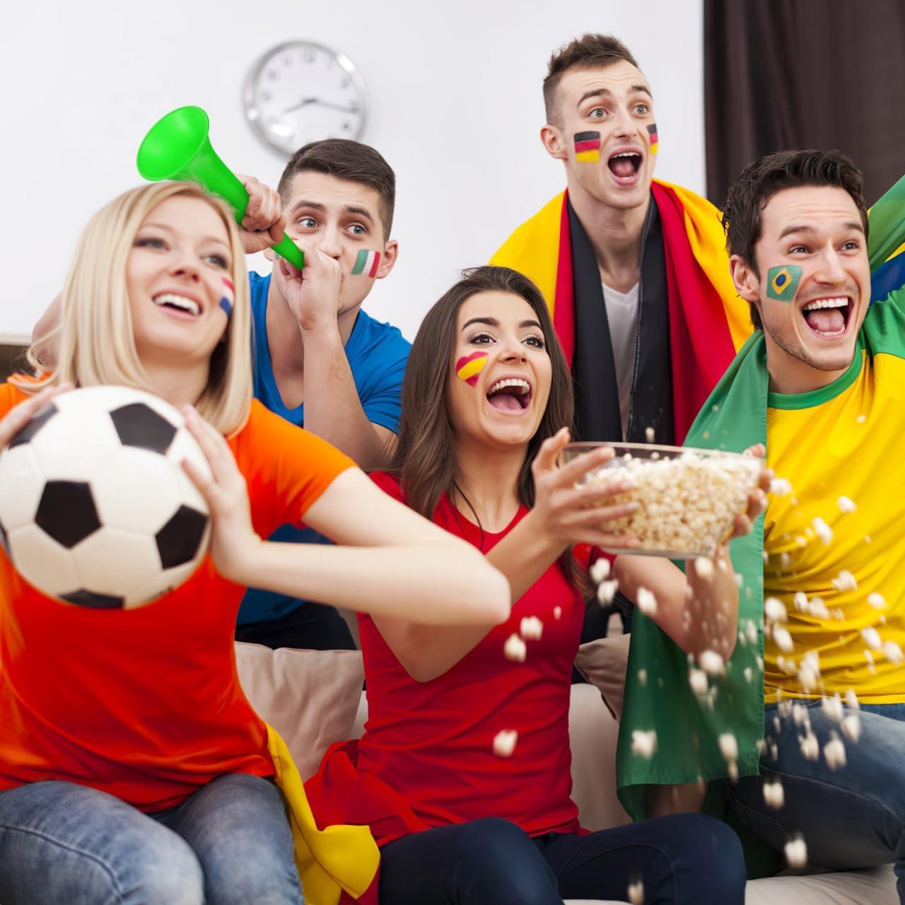 Trompetas de Plástico Homoyoyo 10 Pcs para Eventos Deportivos