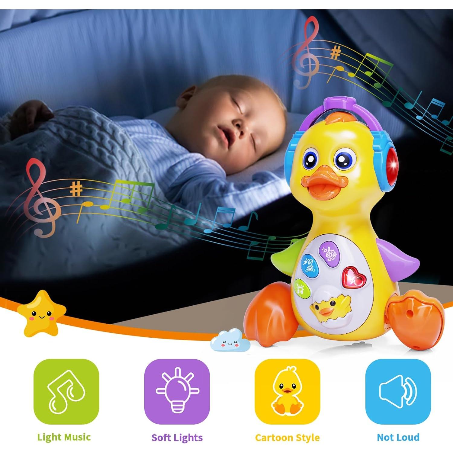 Juguete Musical Pato Bailarín Wanonoo 6-12 Meses Desarrollo