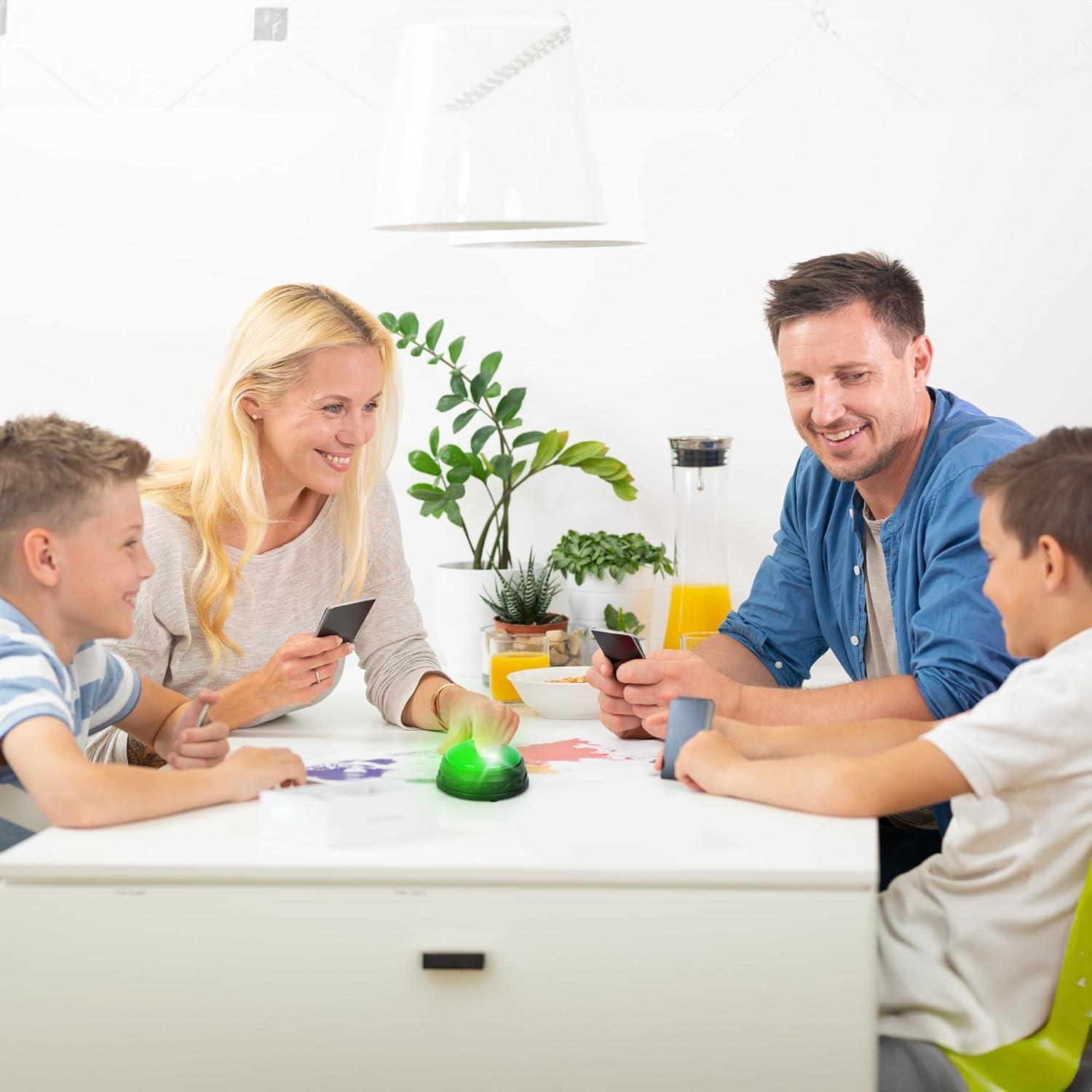 Set de 4 Zumbadores Iluminados ArtCreativity - Juguete de Respuesta para Juegos