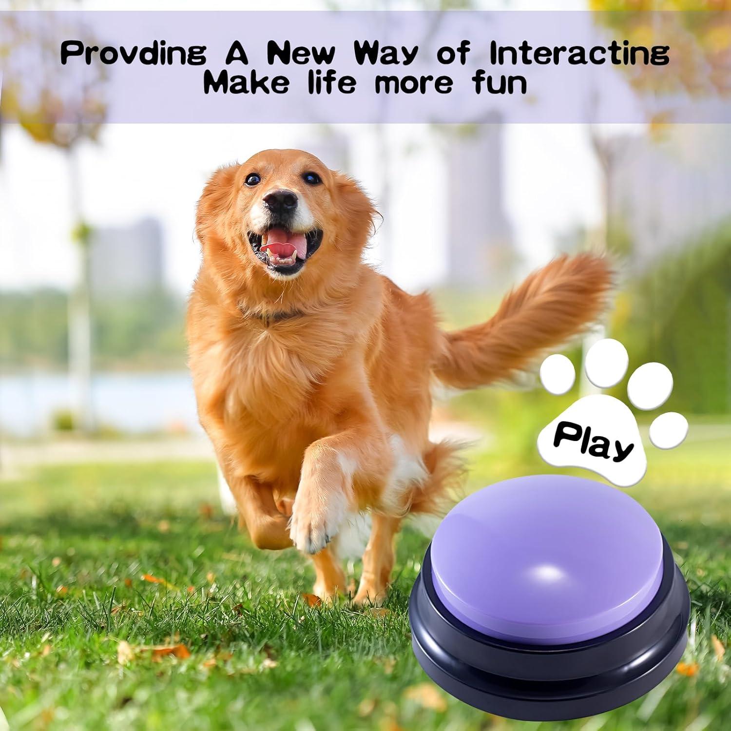 8 Botones de Grabación de Voz PQJSJDR para Juegos y Mascotas